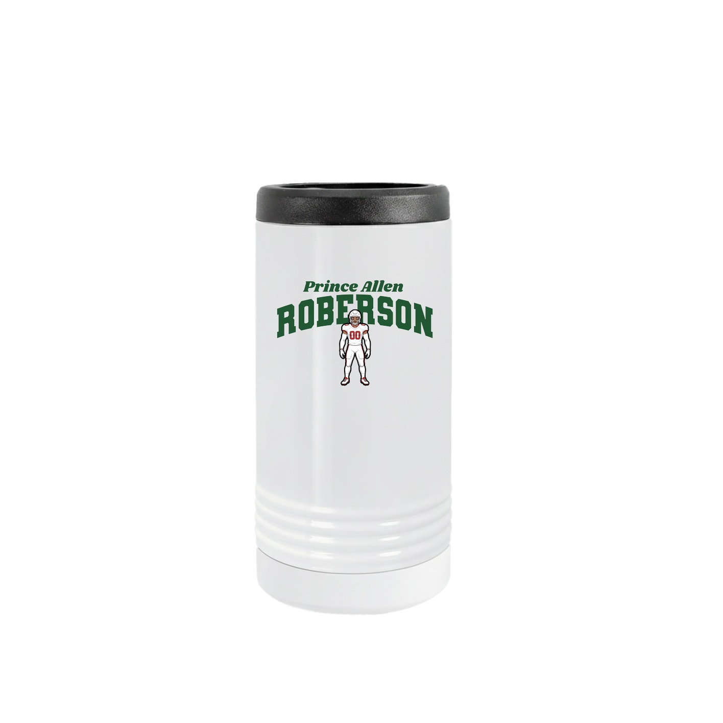 Slim Beverage Holder — Signature Arch in White