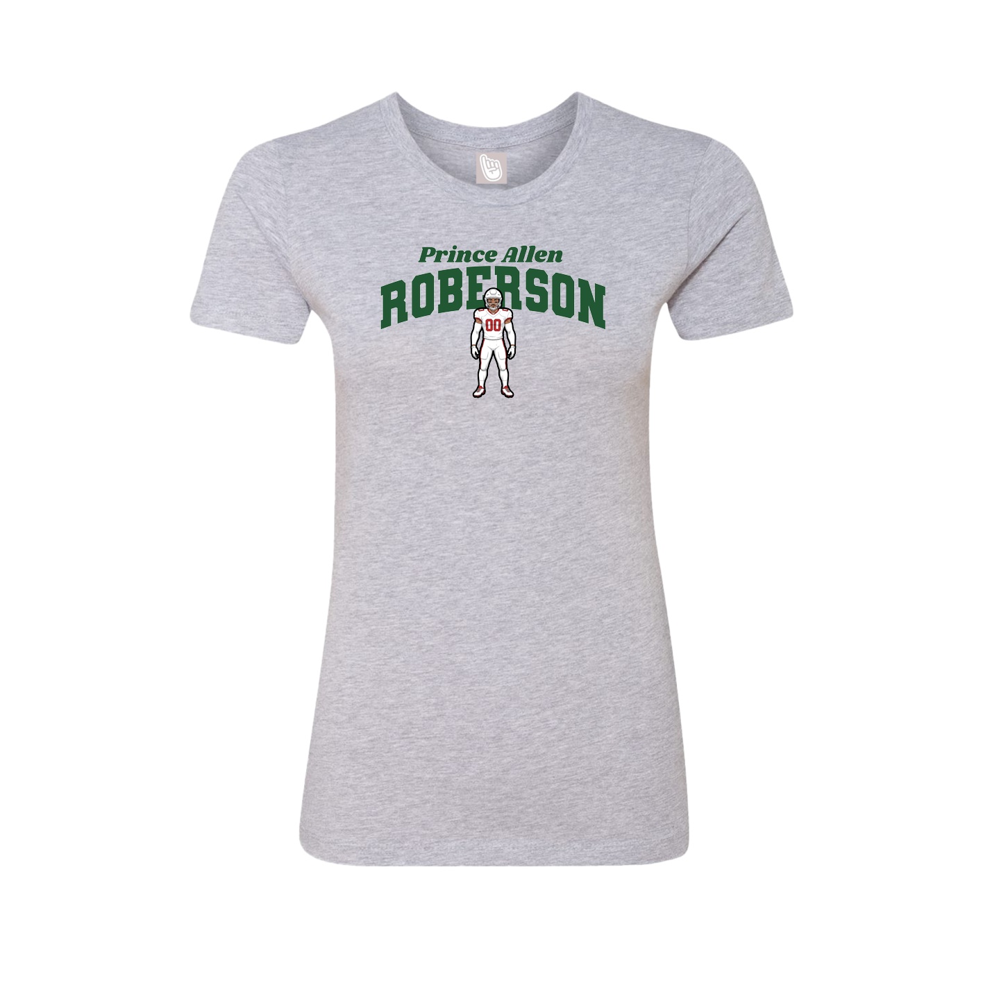 Womens Tee — Signature Arch in Grey