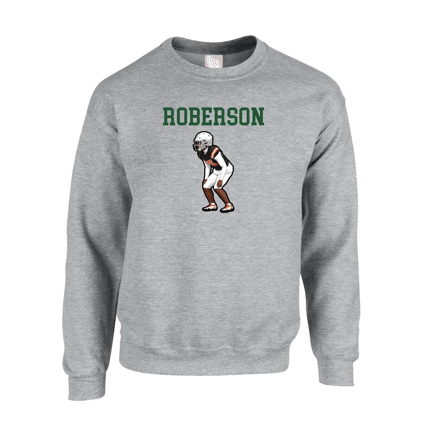 Fleece Crew — Shirsey in Grey