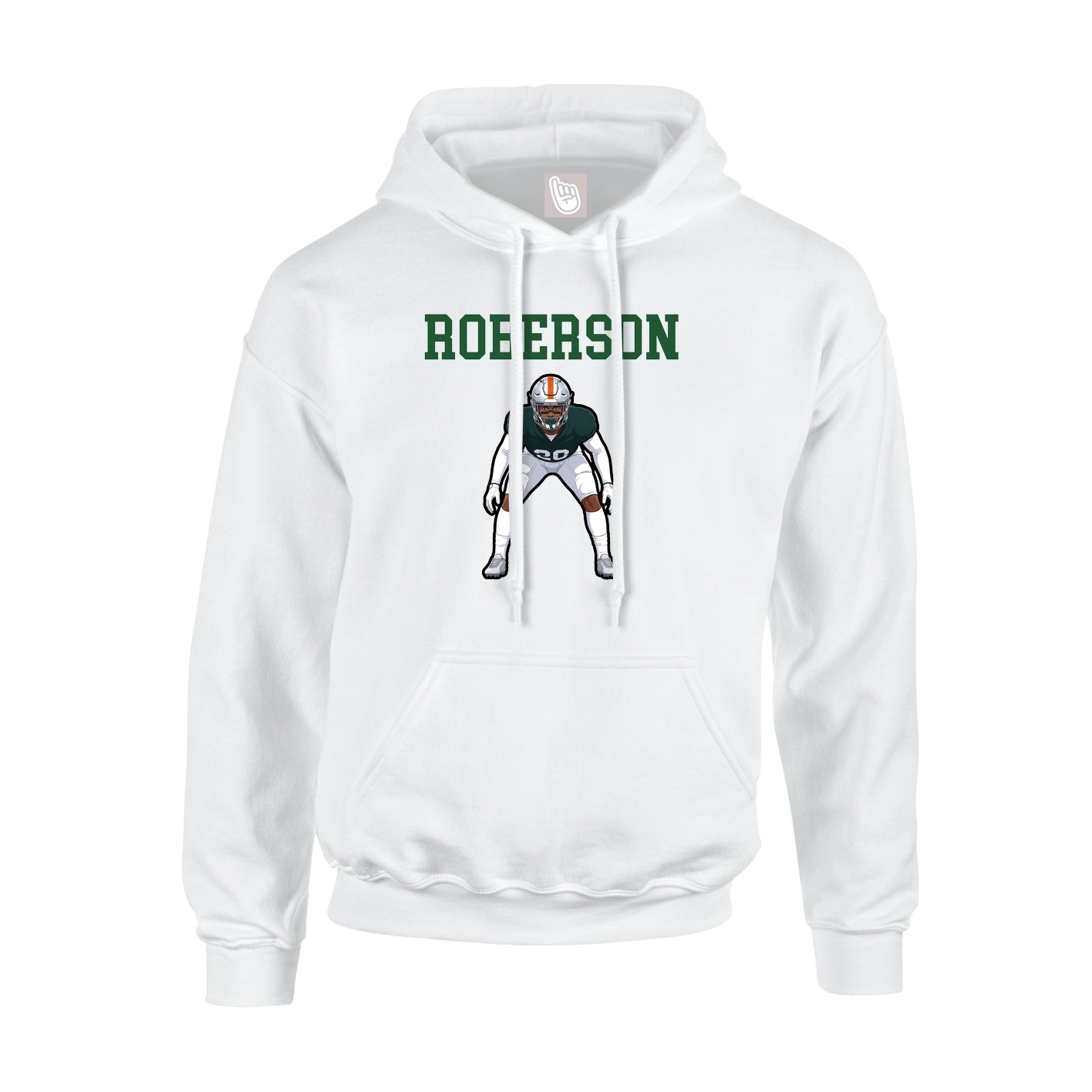 Youth Hoodie — Shirsey in White