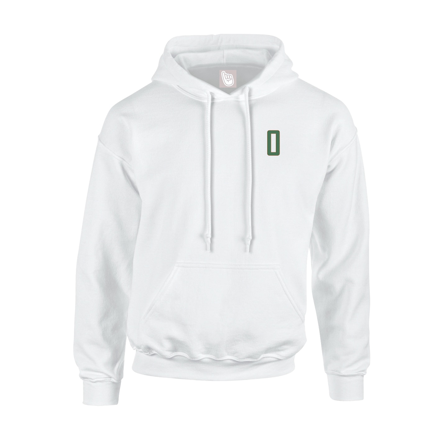 Youth Hoodie — Front Shirsy in White