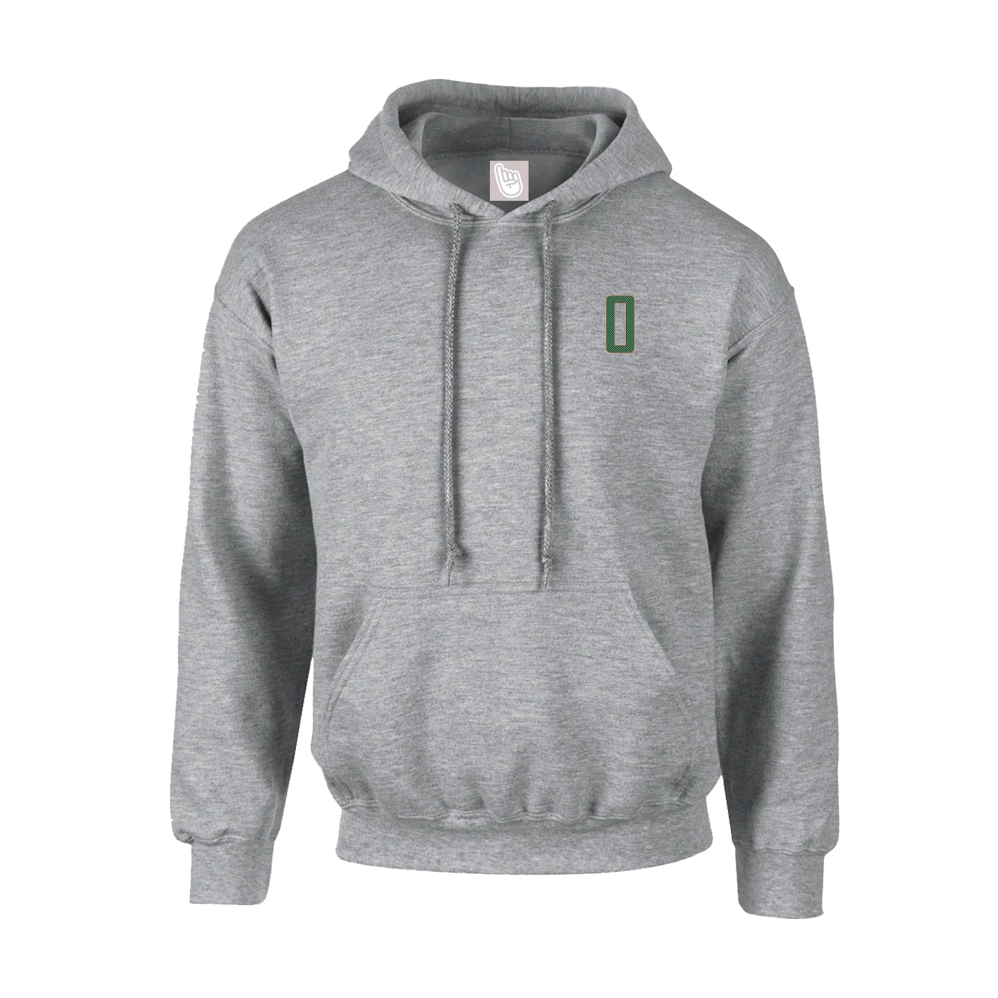 Youth Hoodie — Front Shirsy in Grey
