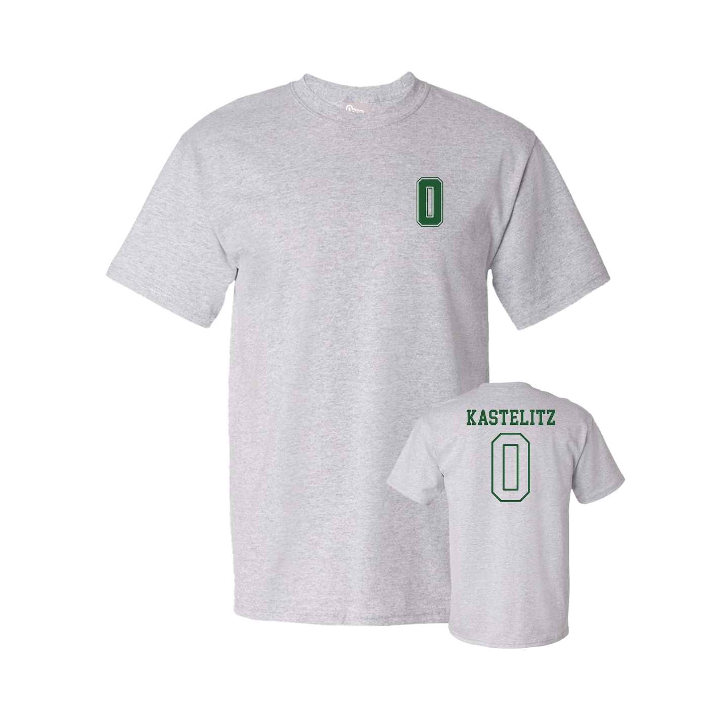 Tee — Chest Back in Grey