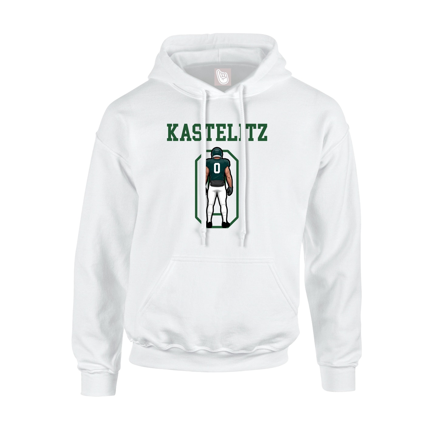 Youth Hoodie — Shirsey in White