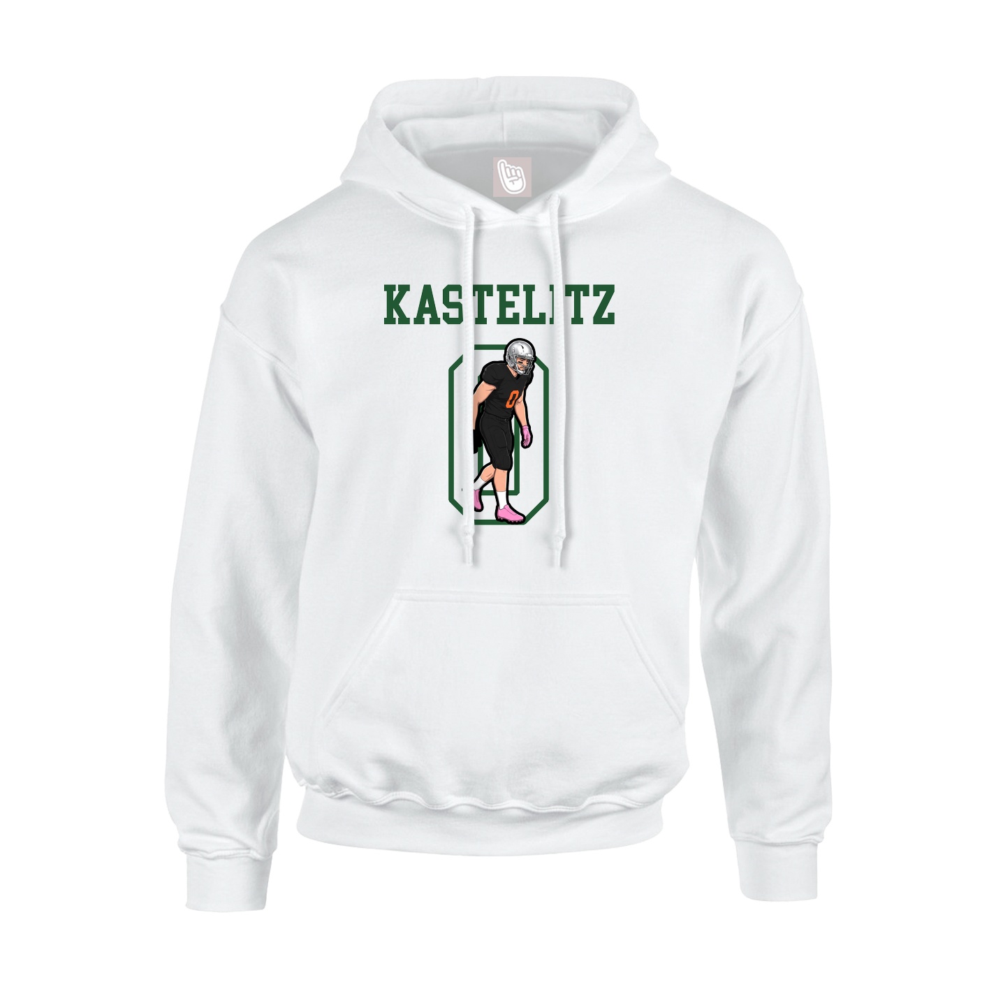 Youth Hoodie — Shirsey in White