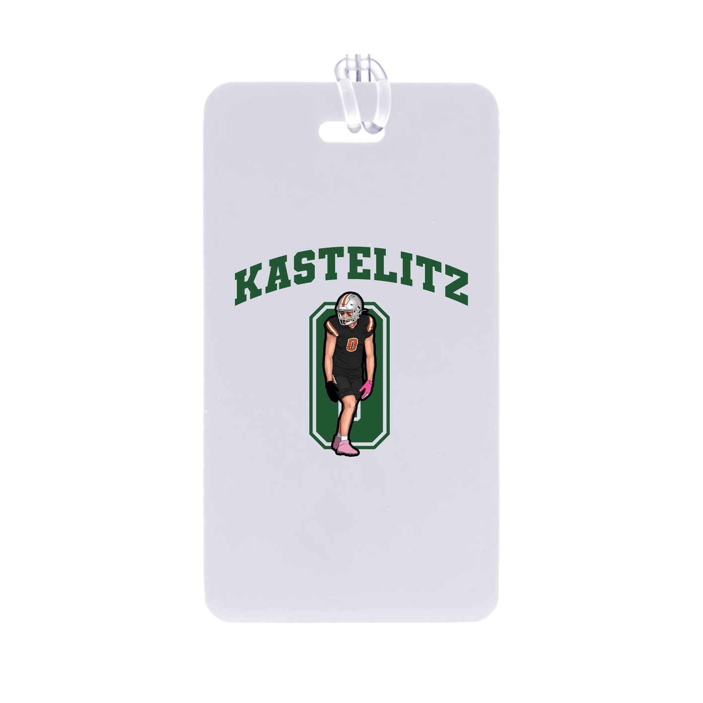 Bag Tag — Number in Classic