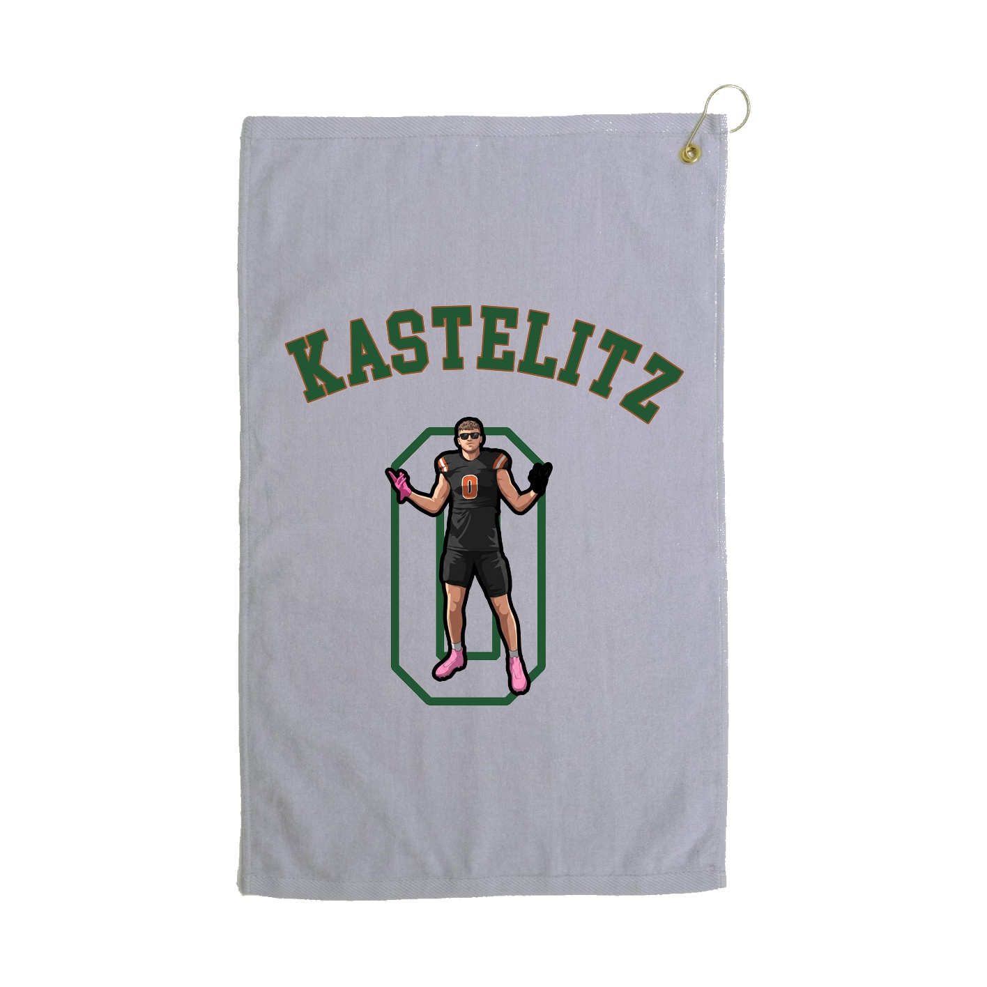 Golf Towel — Shirsey Arch in Grey
