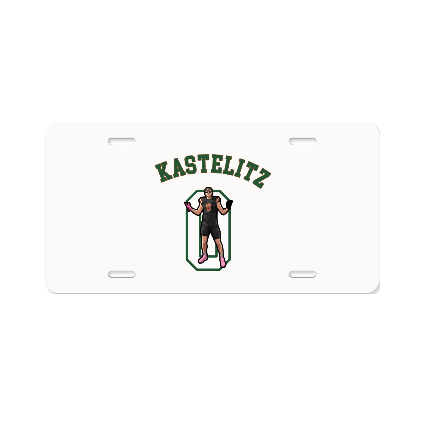 License Plate — Shirsey Arch in Classic