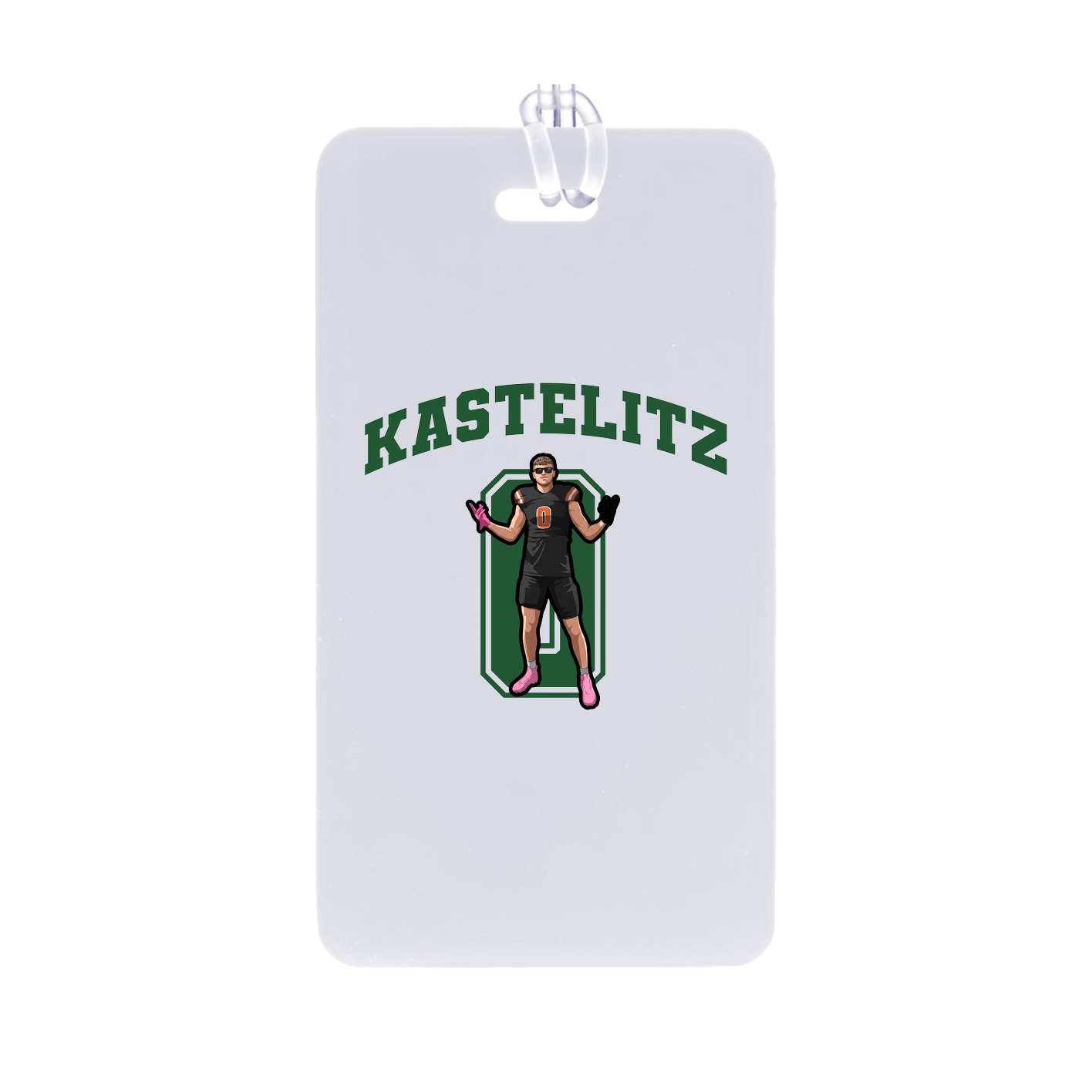 Bag Tag — Number in Classic