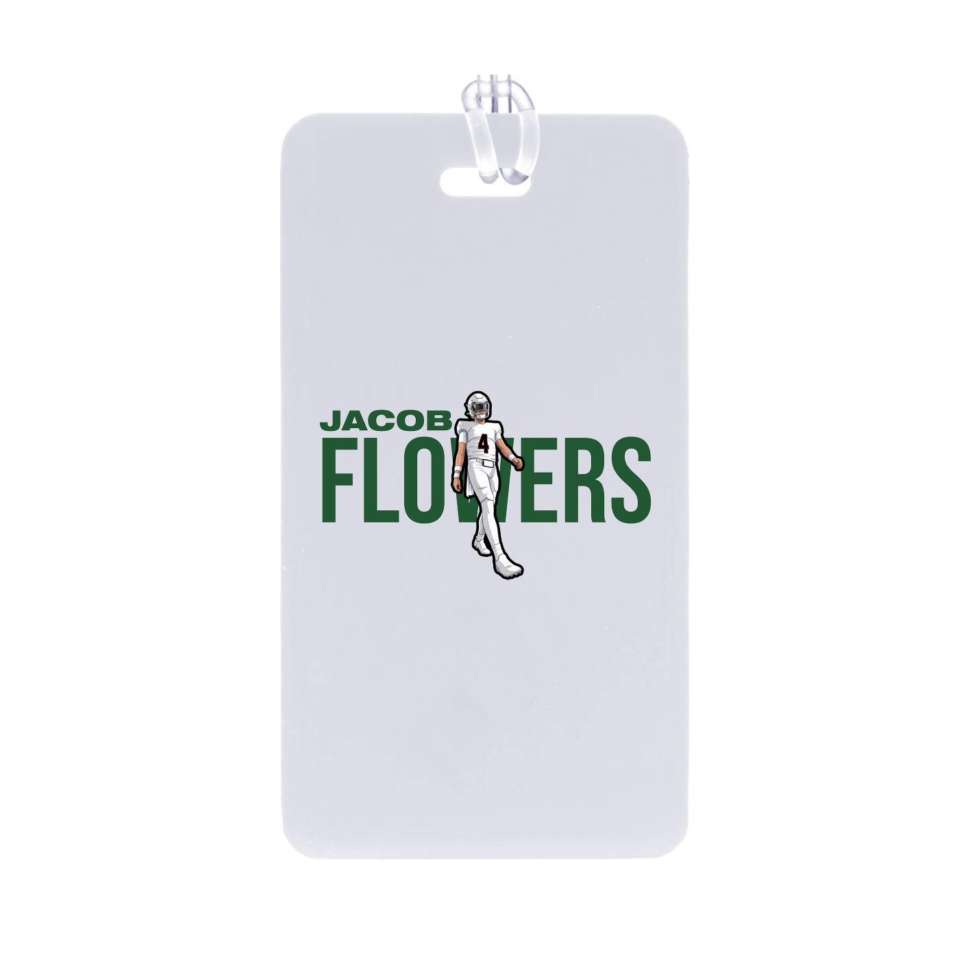Bag Tag — Player Name in Classic