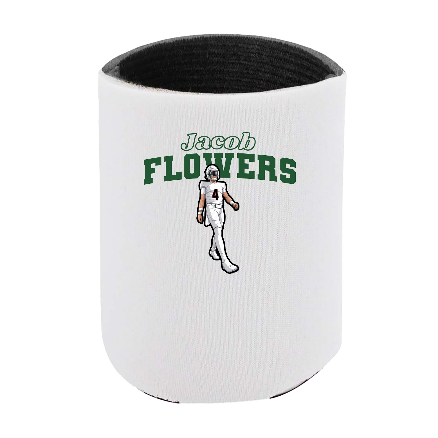 Can Holder — Name Arch in White