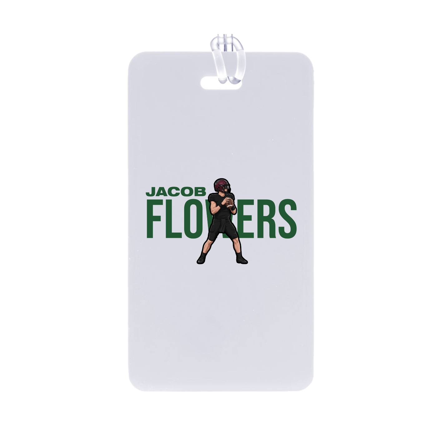 Bag Tag — Player Name in Classic