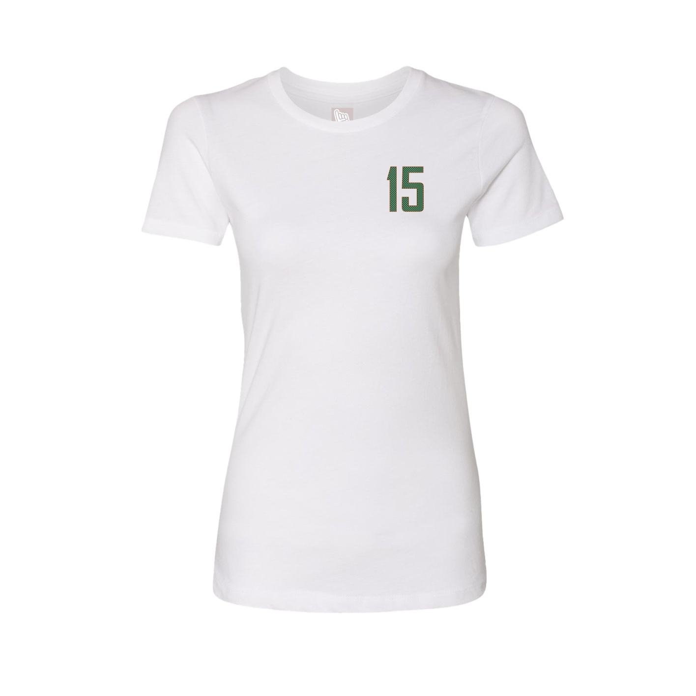 Fitted Women's Tee — Front Shirsy in White