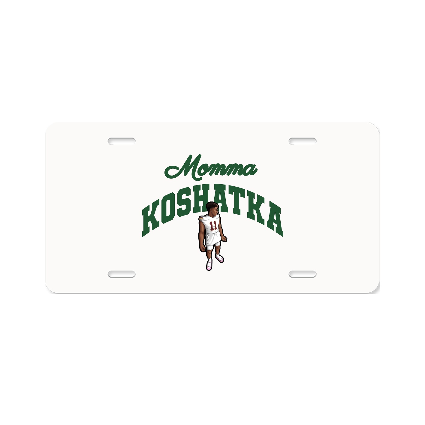 License Plate — Mothers Day Arch in Classic