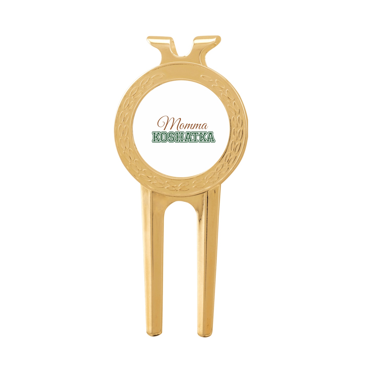 Divot Tool with Ball Marker — Mothers Day Block in Classic