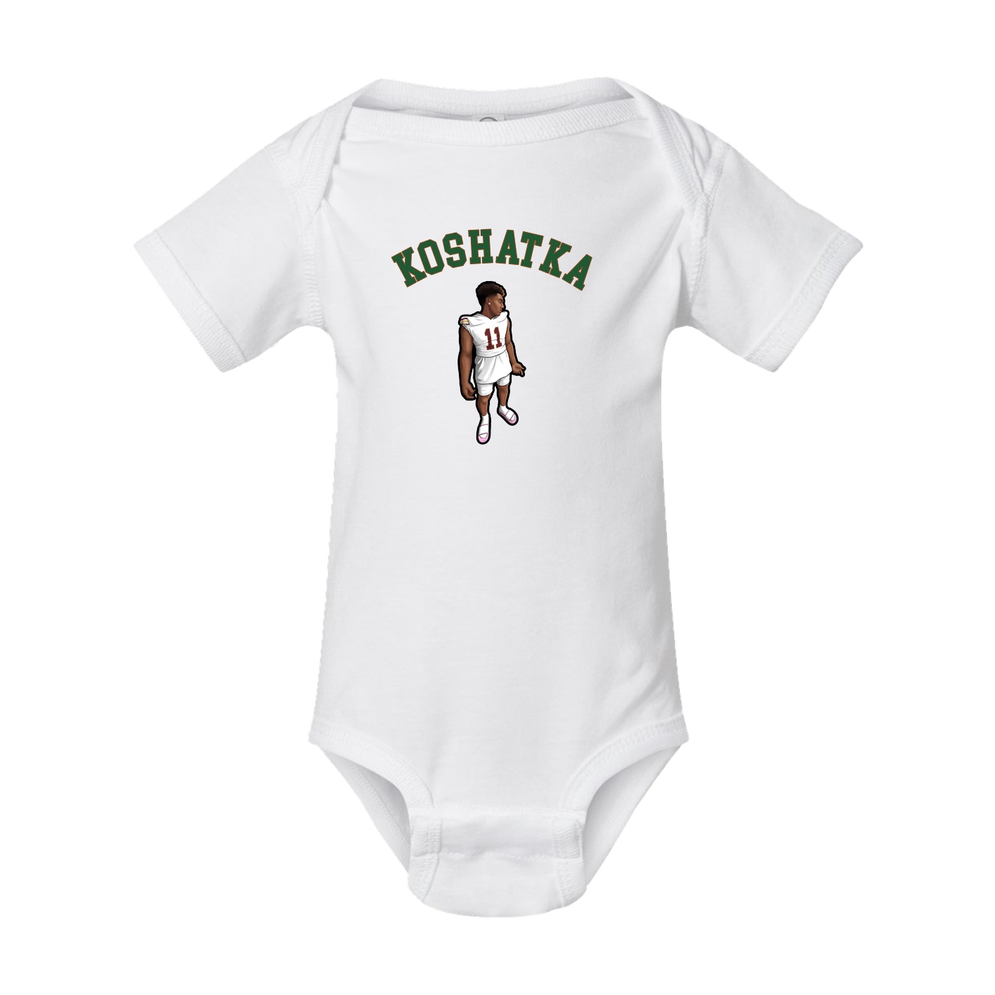 Baby Onesie — Shirsey Arch in White