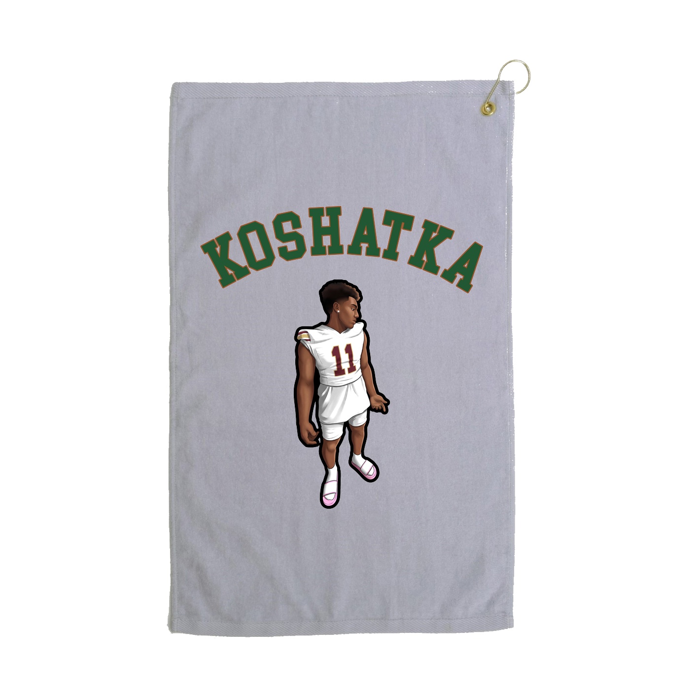Golf Towel — Shirsey Arch in Grey