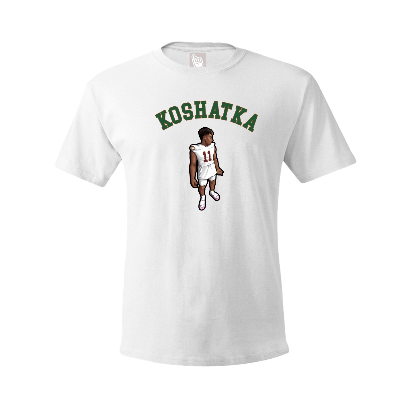 Youth Tee — Shirsey Arch in White