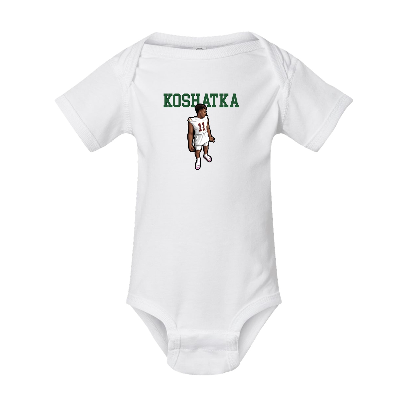 Baby Onesie — Shirsey in White