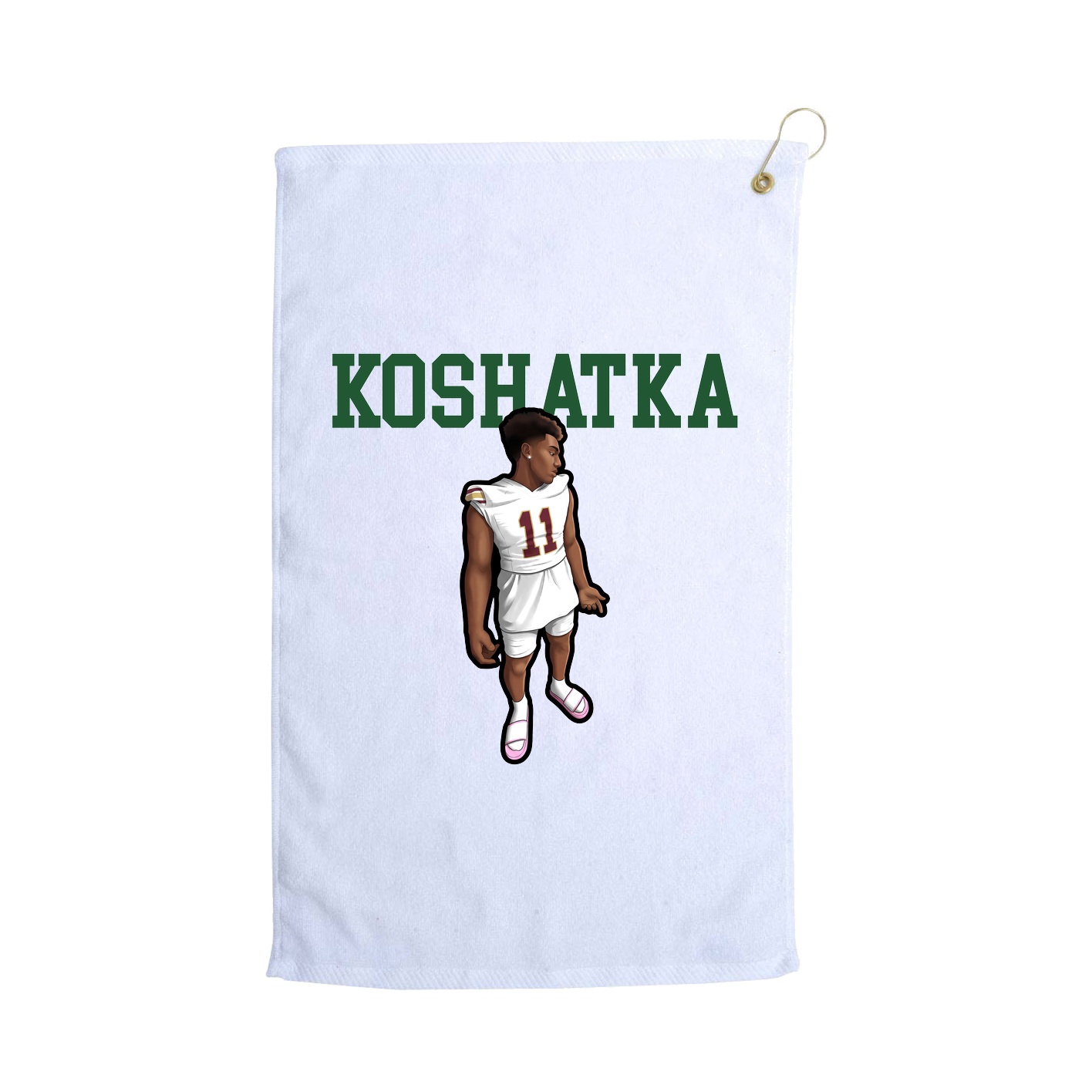 Golf Towel — Shirsey in White