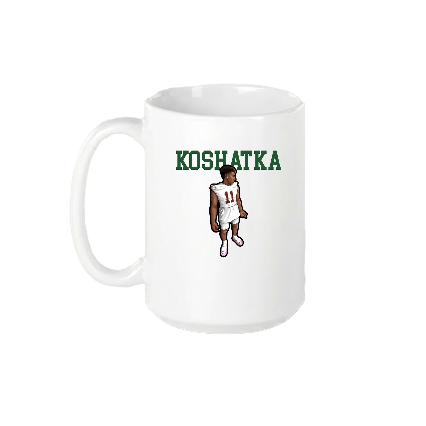 15oz Coffee Mug — Shirsey in White