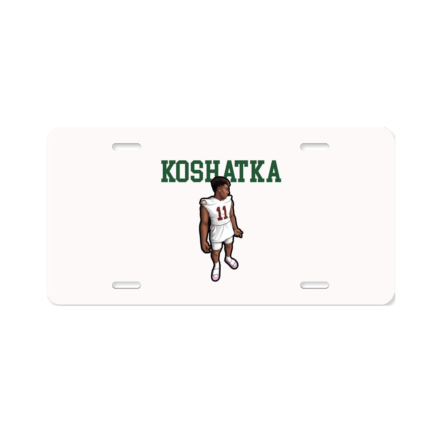 License Plate — Shirsey in Classic