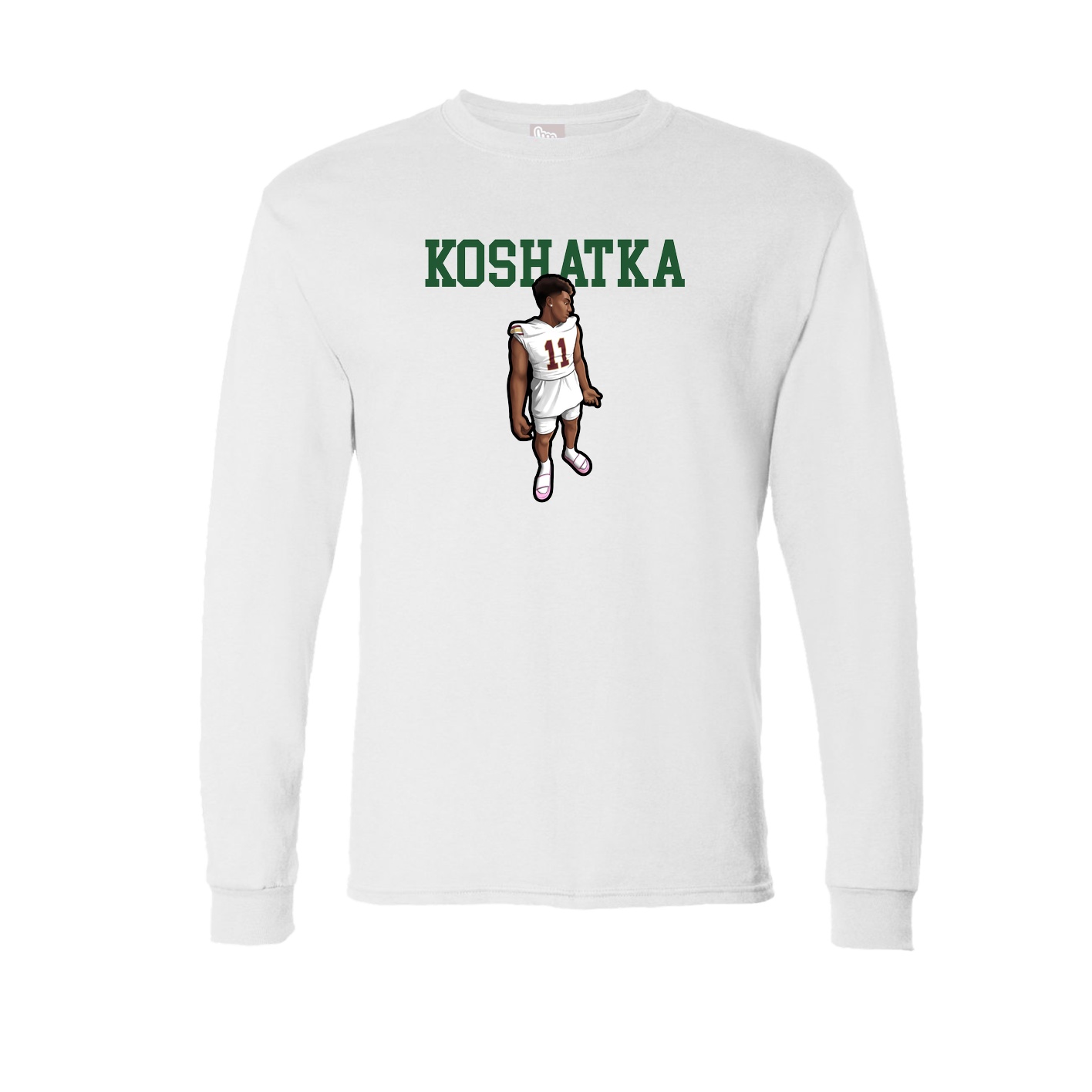 Long Sleeve Tee — Shirsey in White