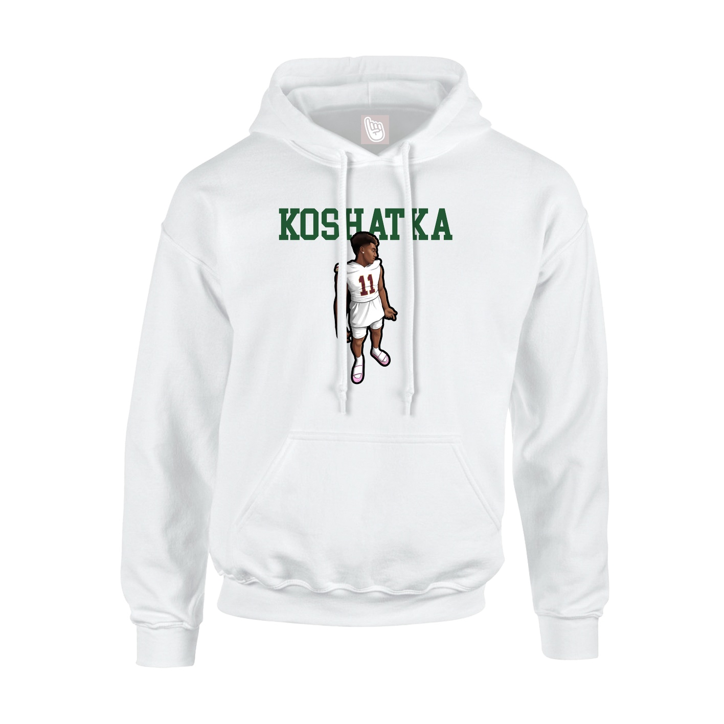 Youth Hoodie — Shirsey in White