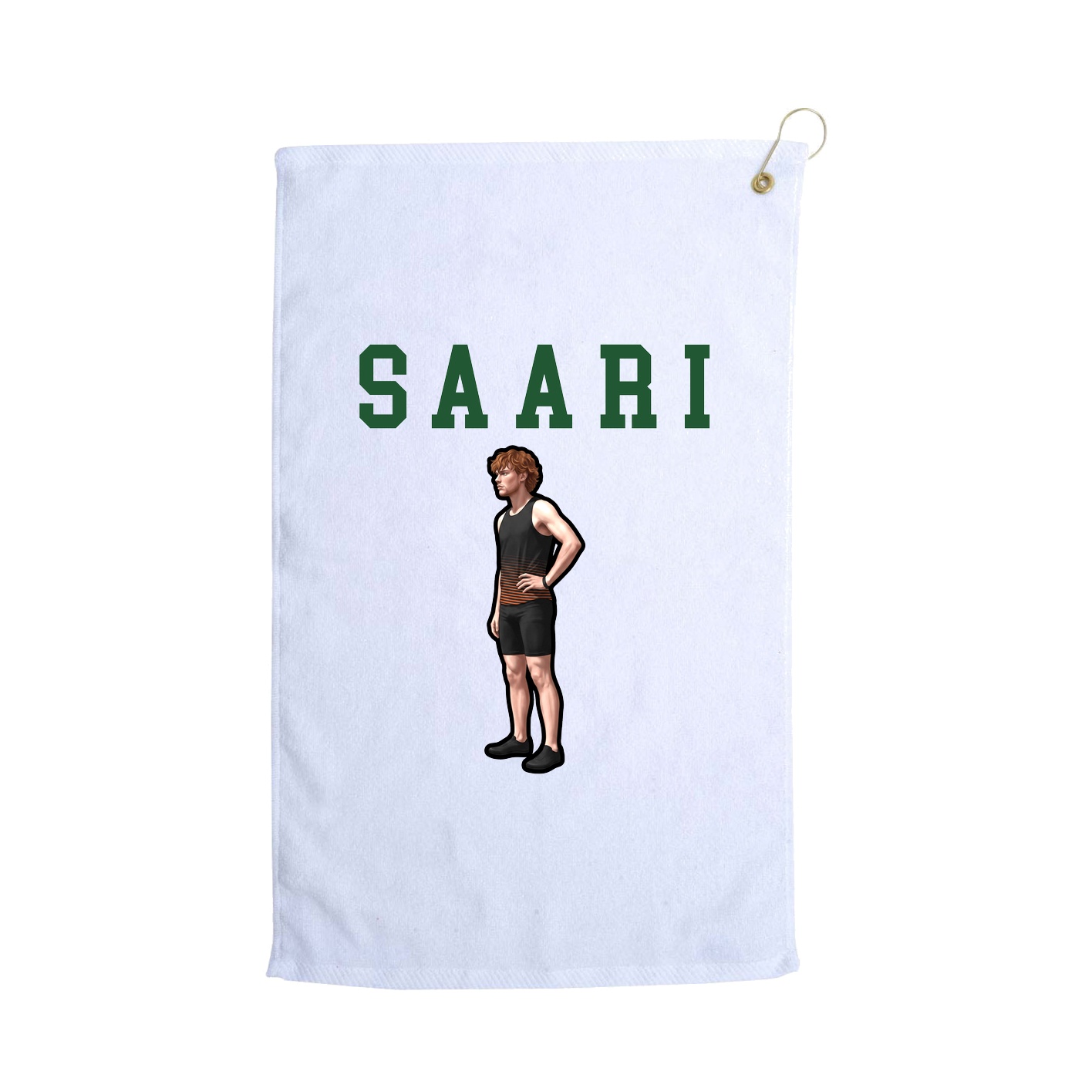 Golf Towel — Shirsey in White