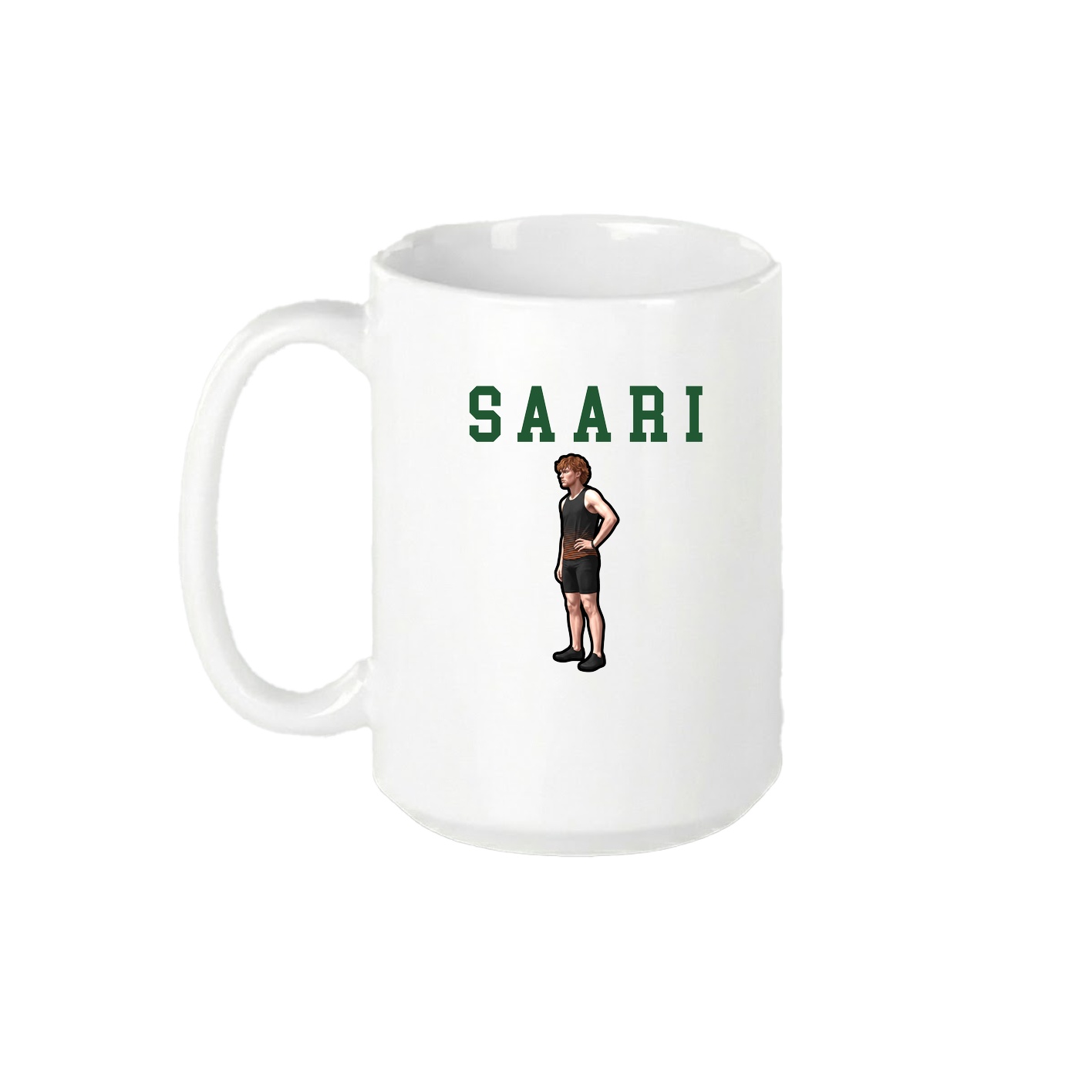 15oz Coffee Mug — Shirsey in White