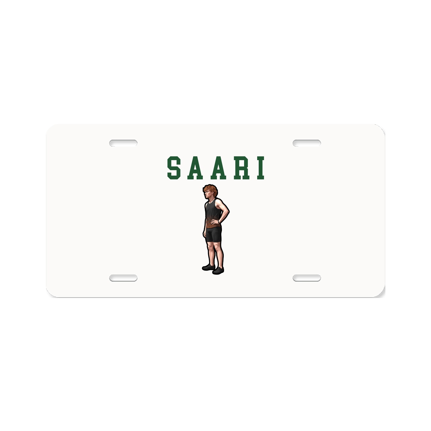 License Plate — Shirsey in Classic