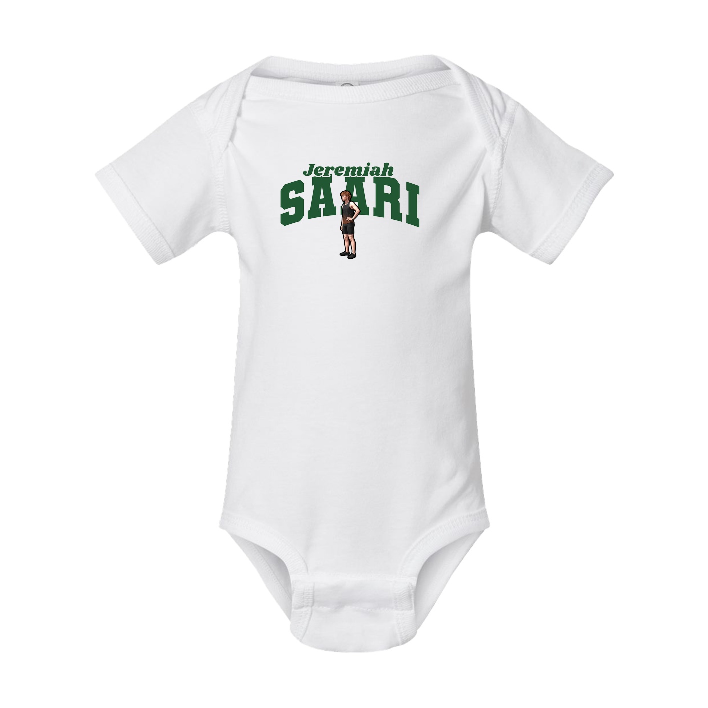 Baby Onesie — Signature Arch in White