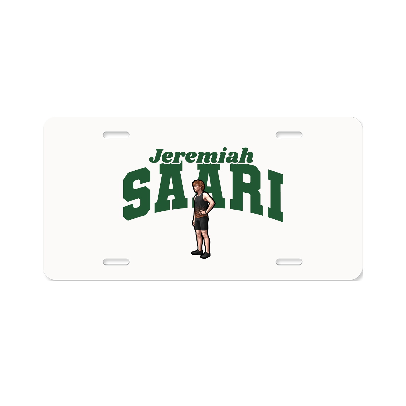 License Plate — Signature Arch in Classic