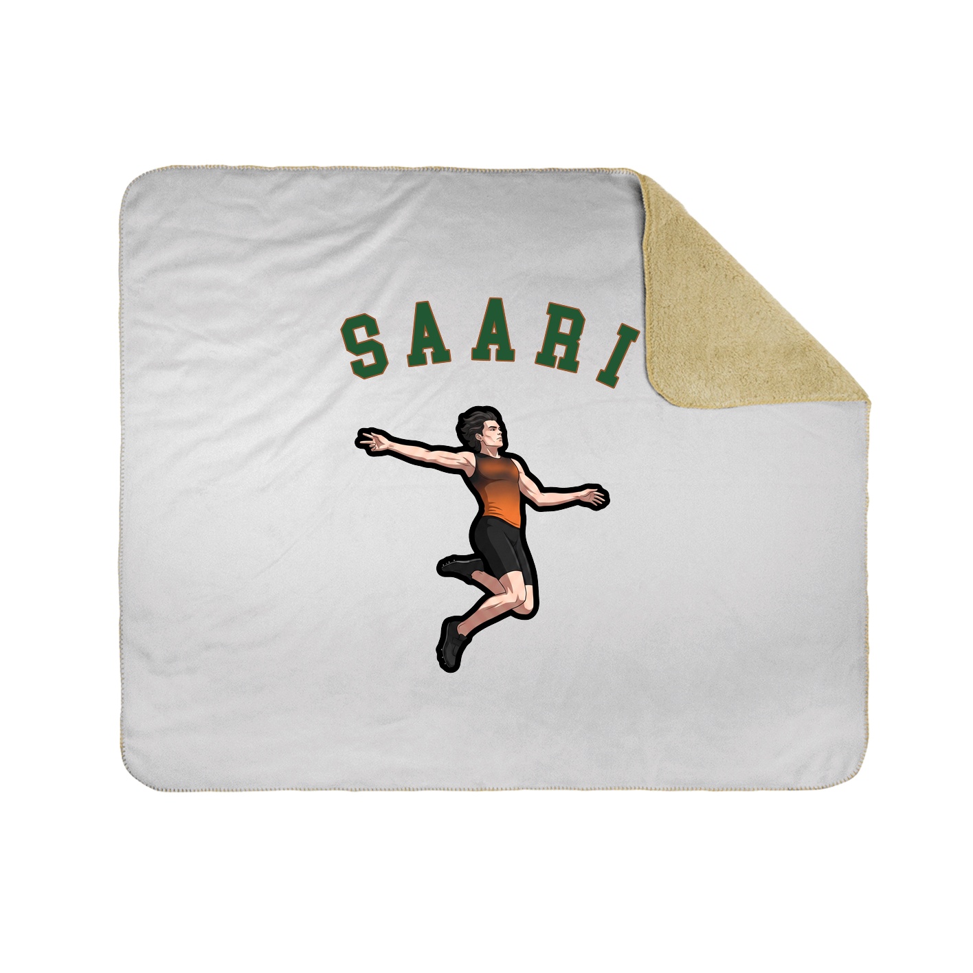 Throw Blanket — Shirsey Arch in White