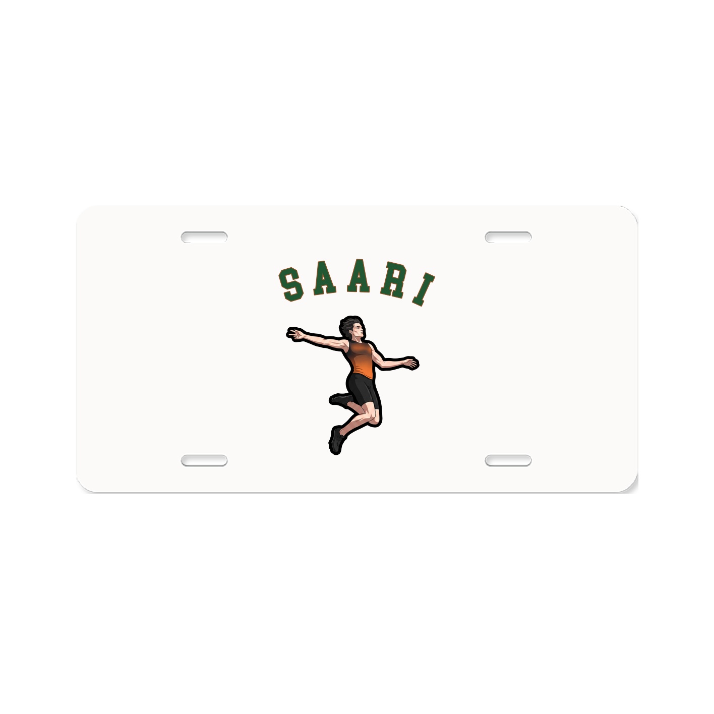 License Plate — Shirsey Arch in Classic