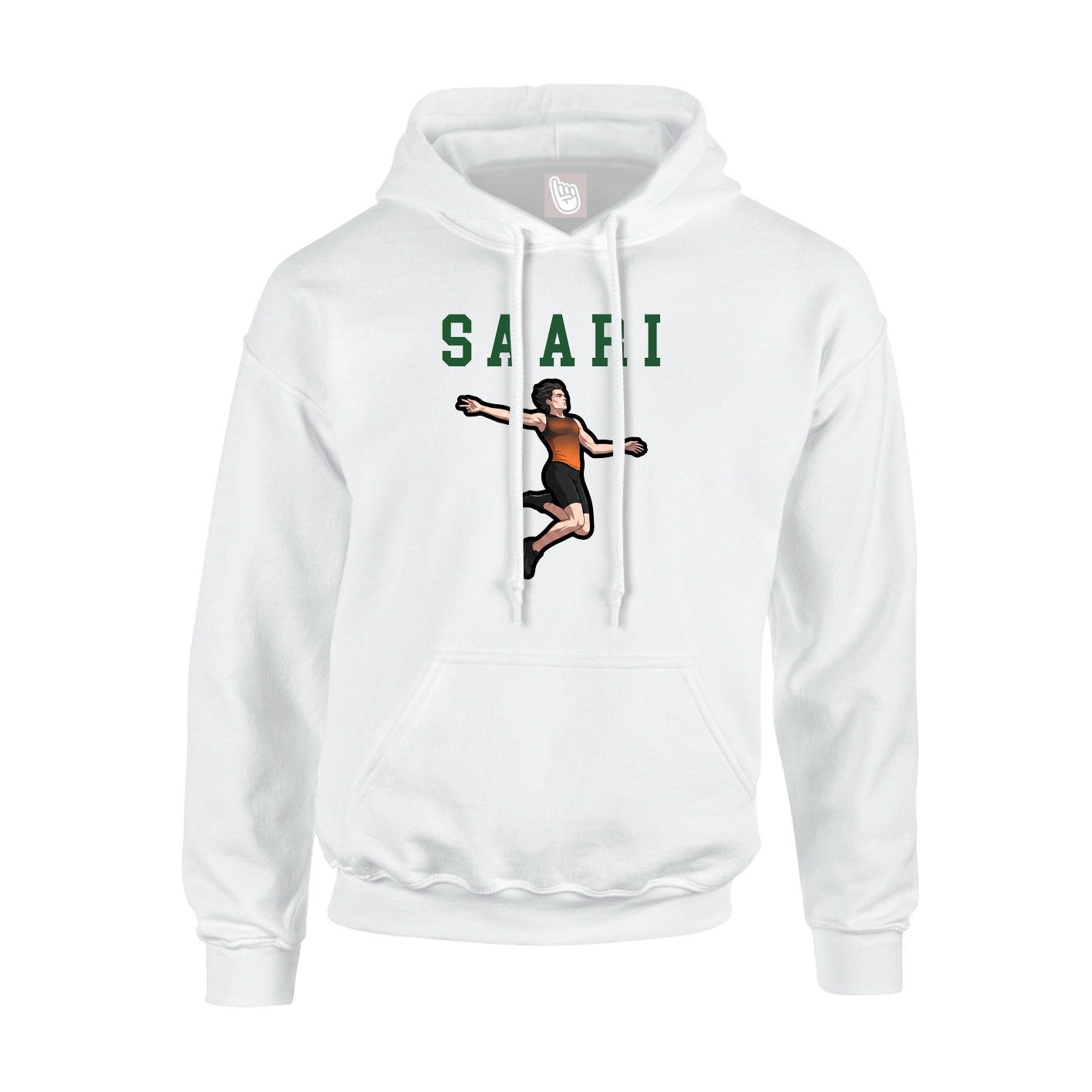 Youth Hoodie — Shirsey in White