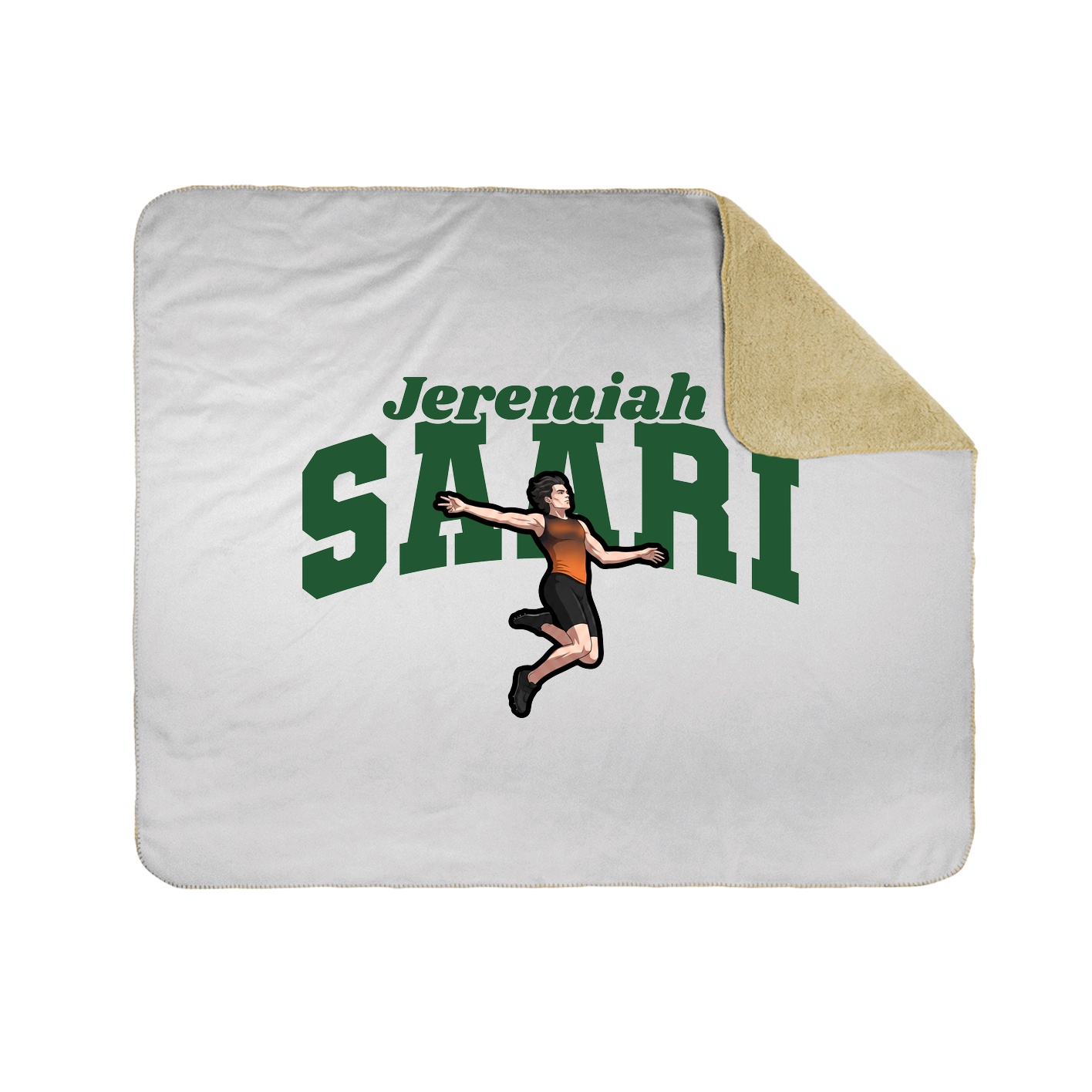 Throw Blanket — Signature Arch in White