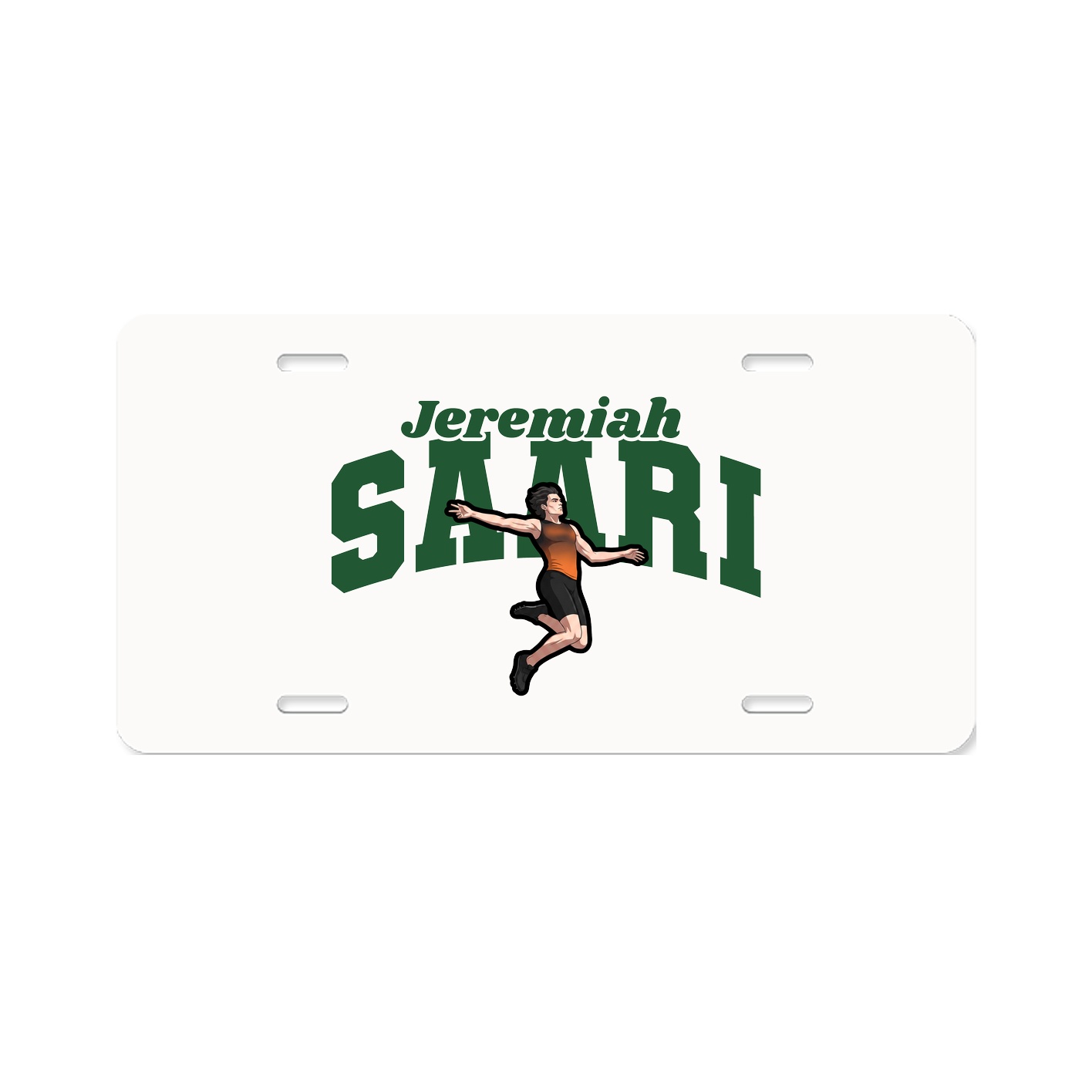 License Plate — Signature Arch in Classic