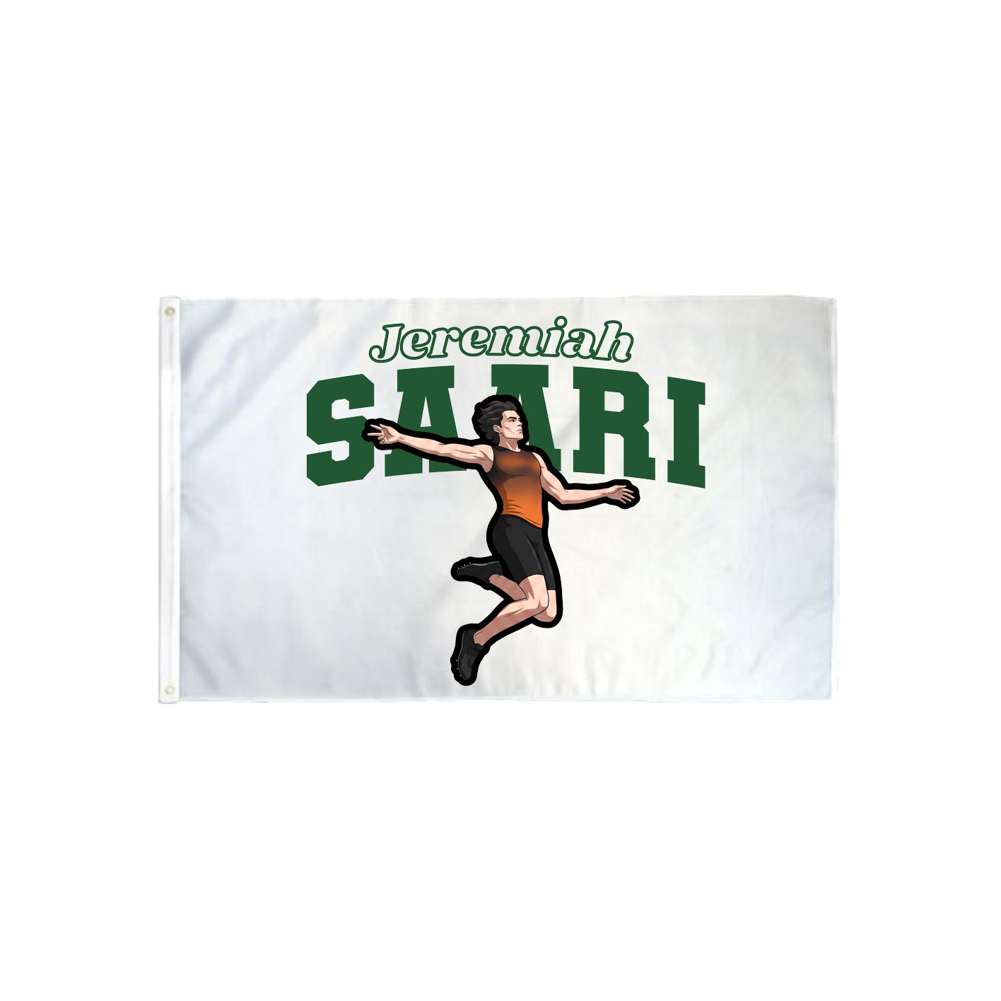 3x5 Flag — Name Arch in Classic