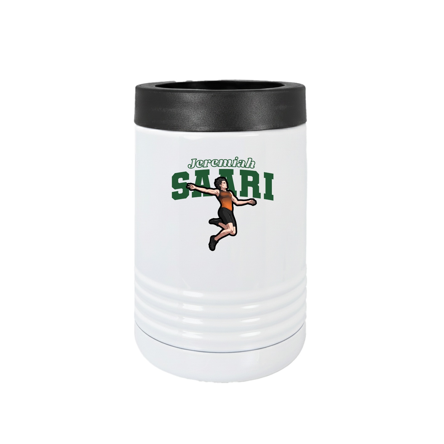 Beverage Holder — Name Arch in White