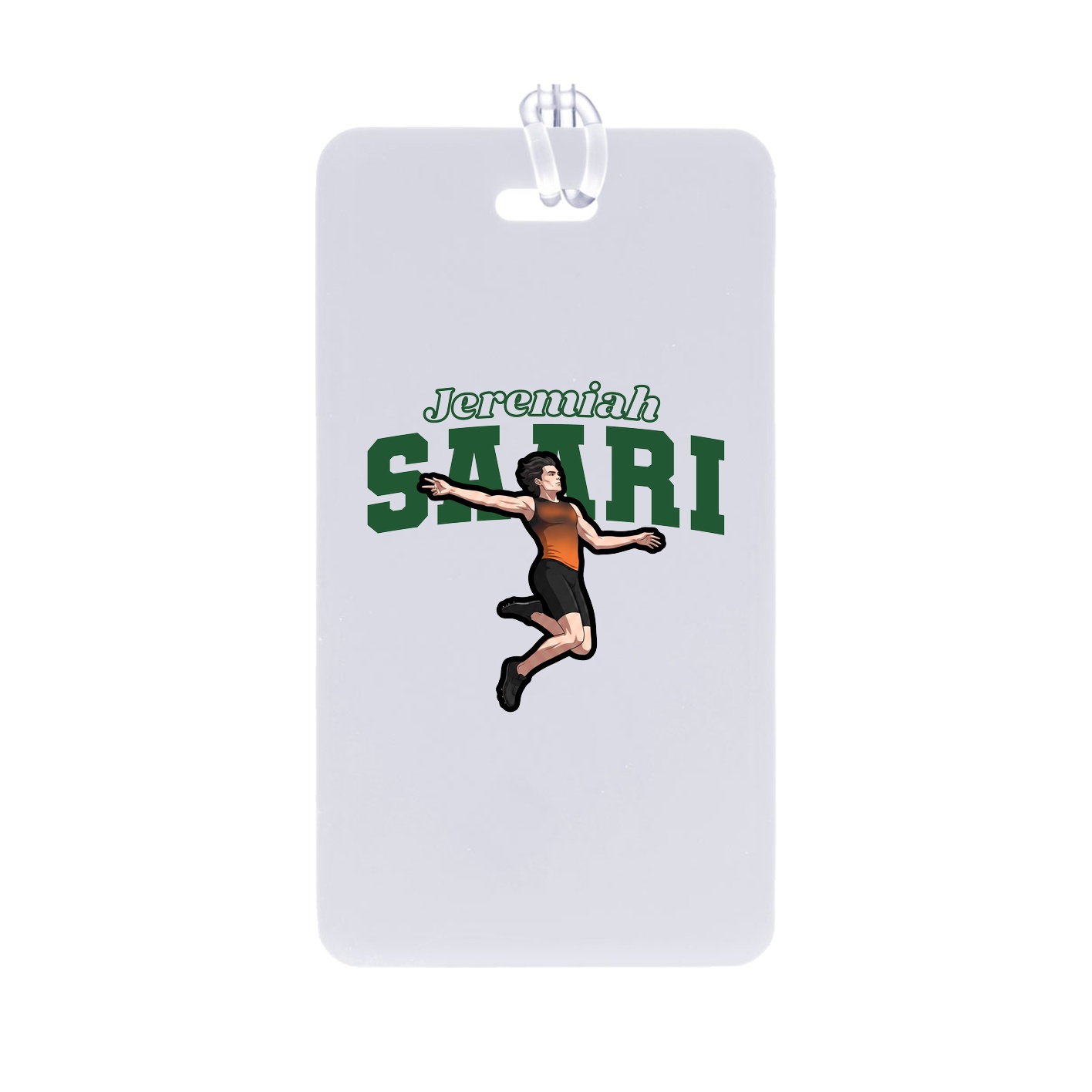 Bag Tag — Name Arch in Classic