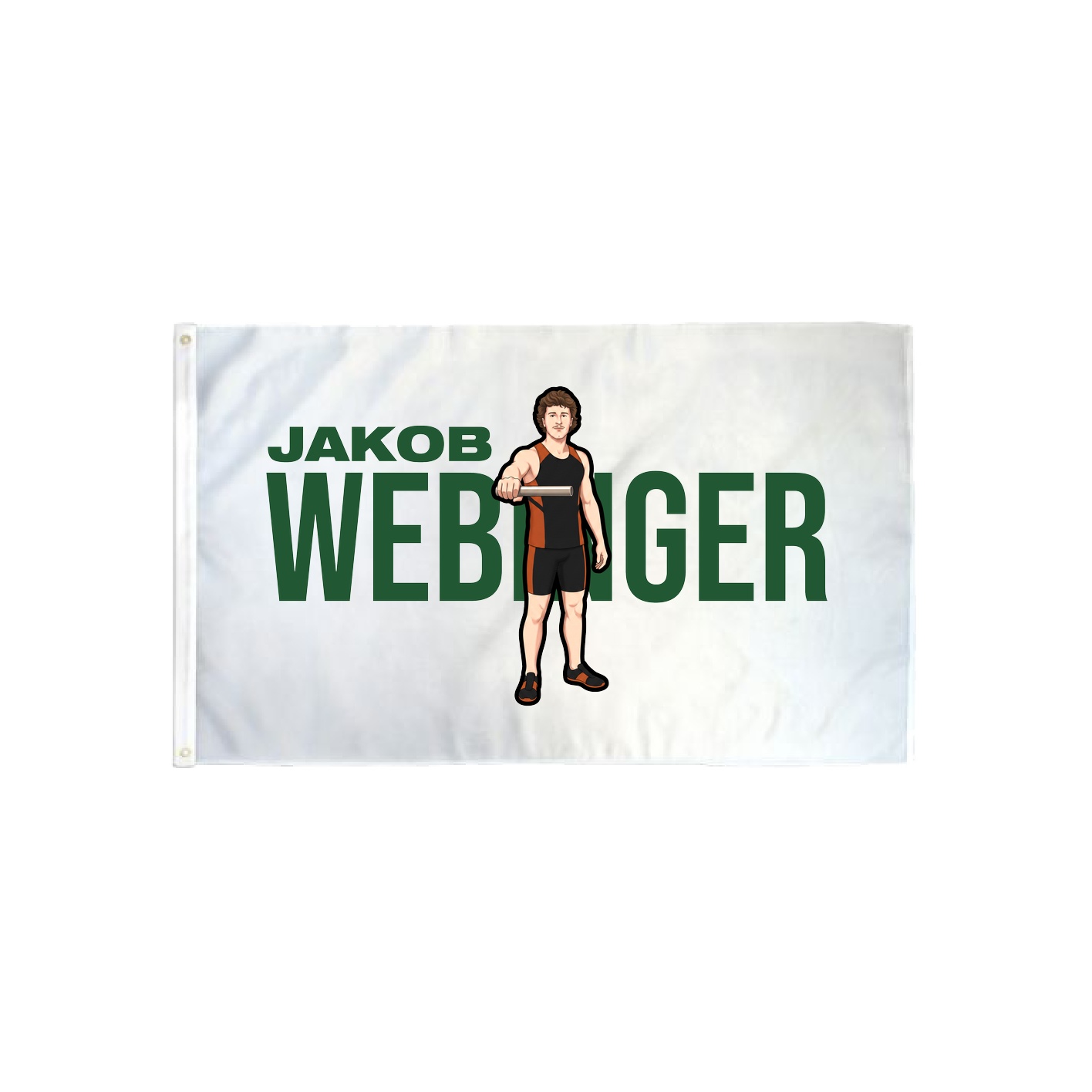3x5 Flag — Player Name in Classic