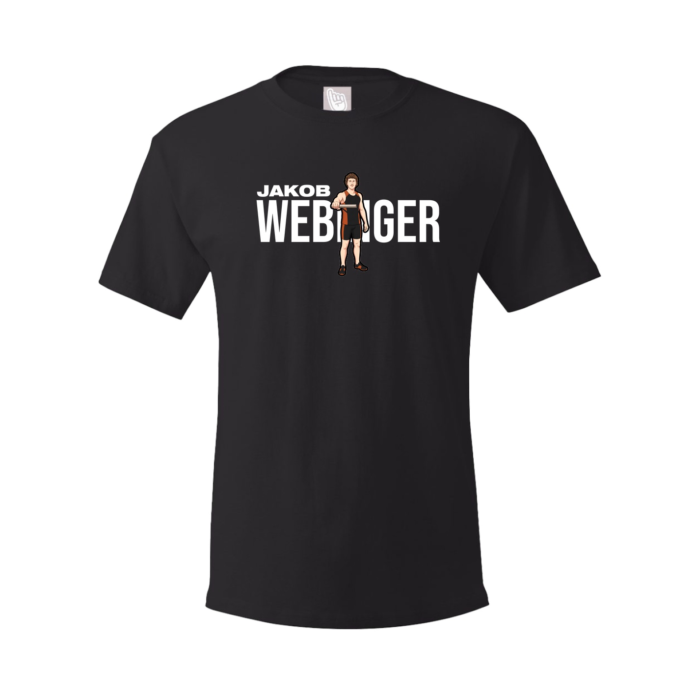 Tee — Player Name in Black
