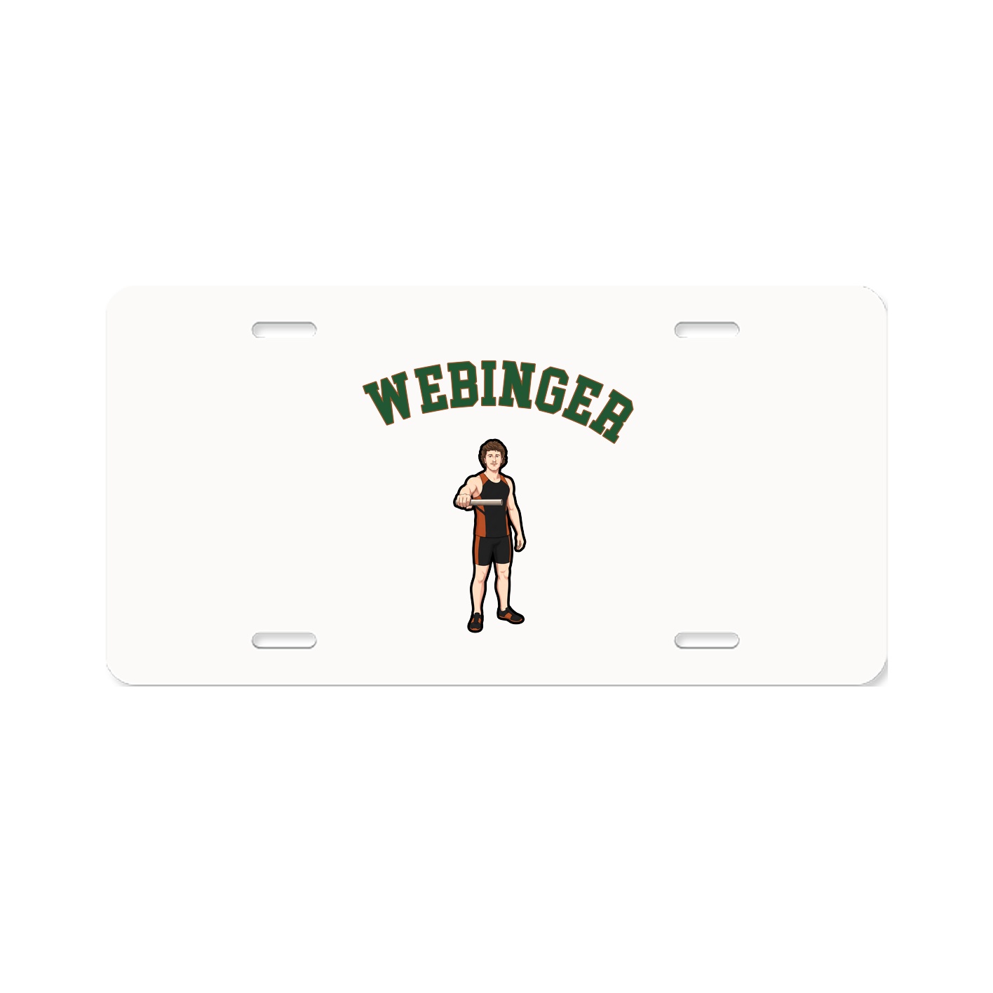 License Plate — Shirsey Arch in Classic