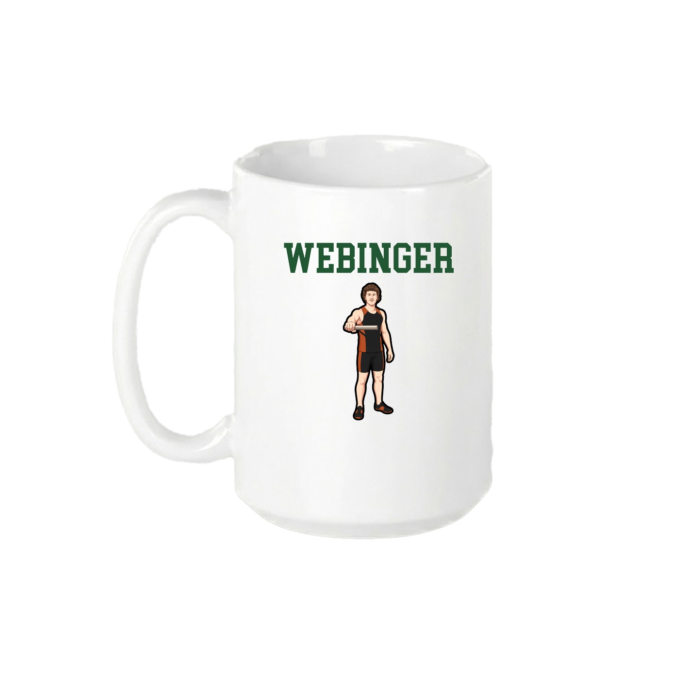 15oz Coffee Mug — Shirsey in White