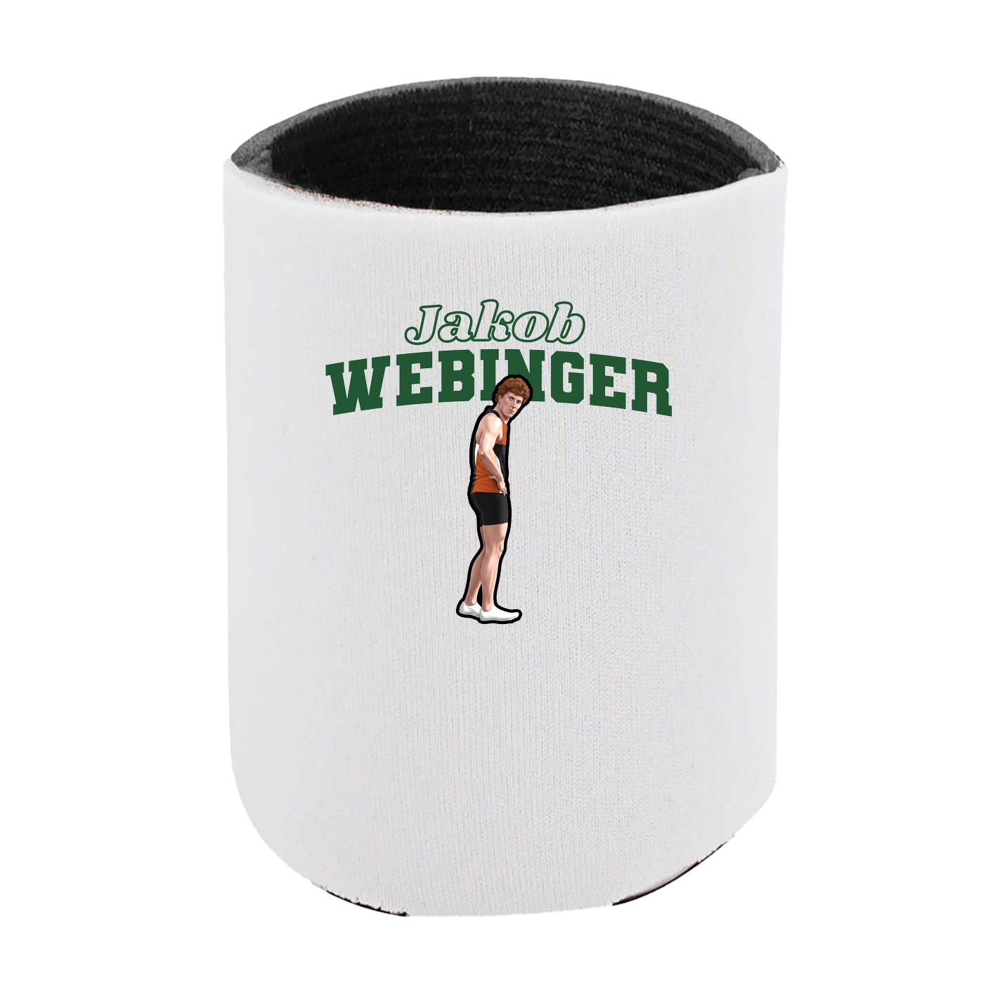 Can Holder — Name Arch in White