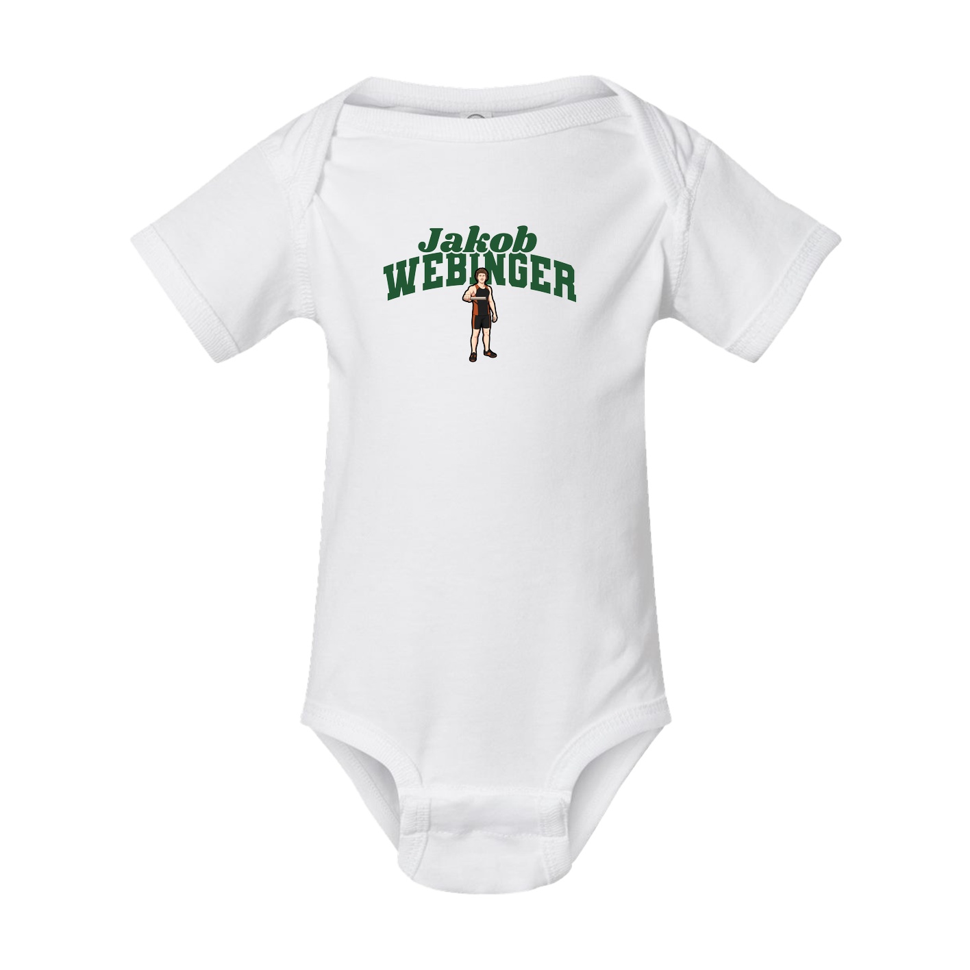 Baby Onesie — Signature Arch in White