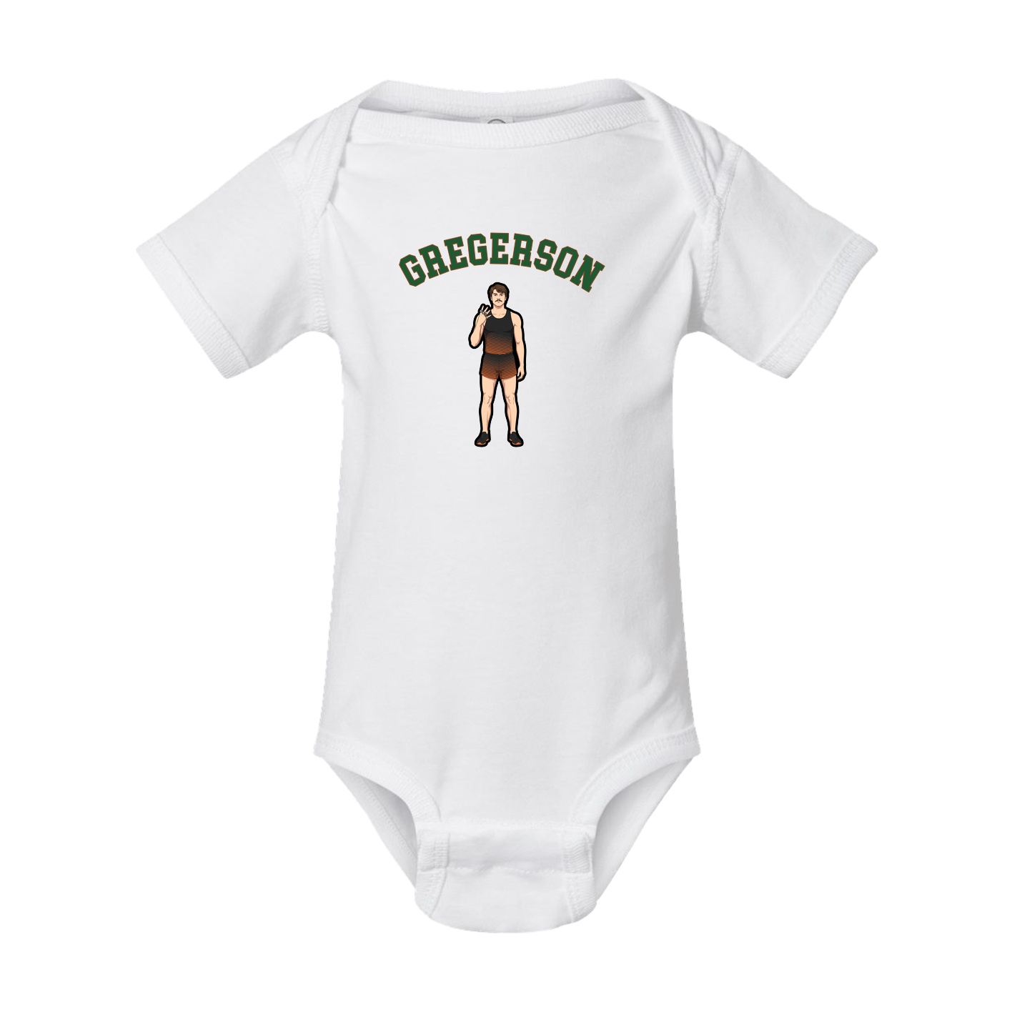 Baby Onesie — Shirsey Arch in White