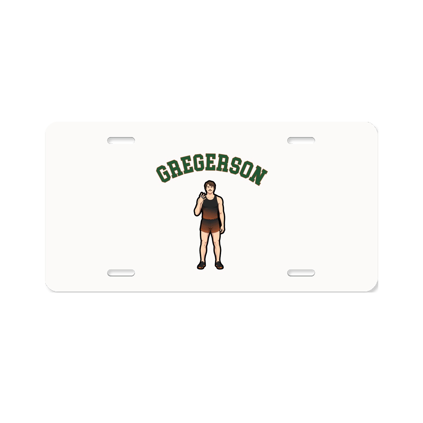 License Plate — Shirsey Arch in Classic