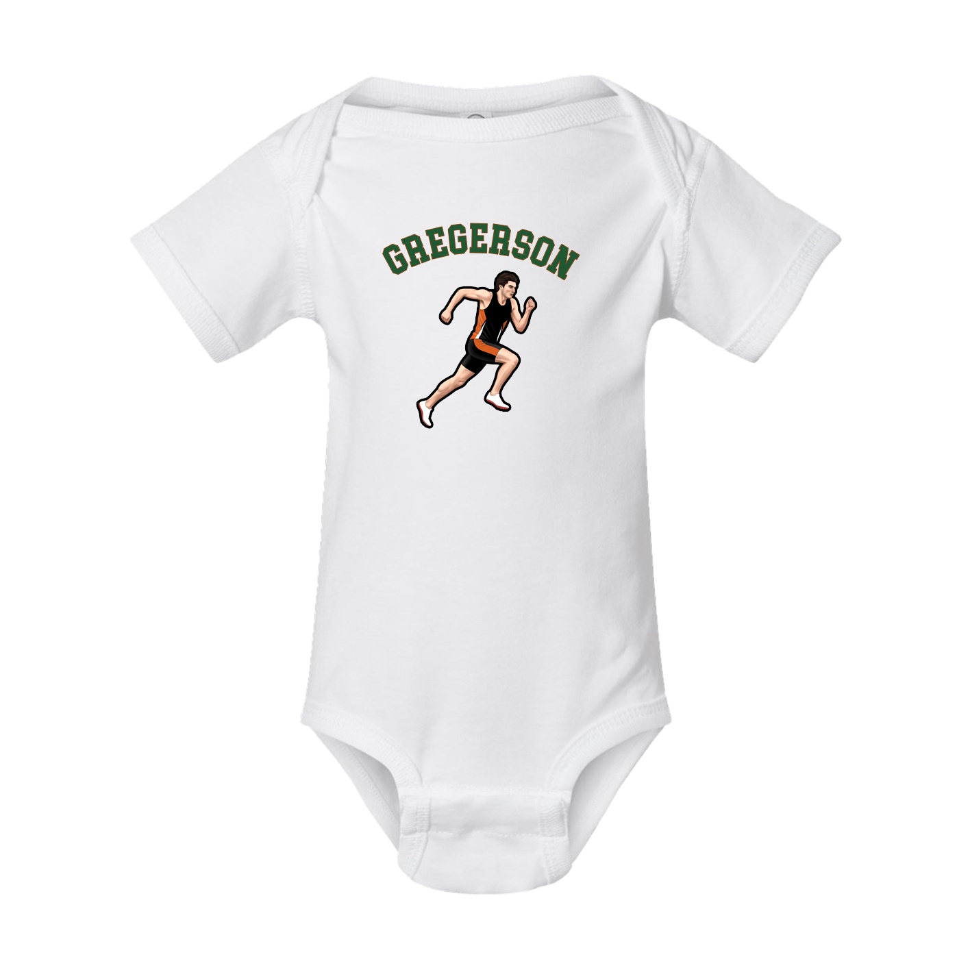 Baby Onesie — Shirsey Arch in White